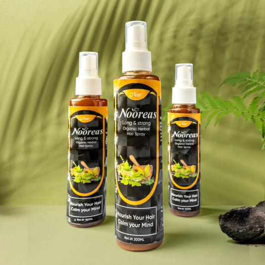 Nooreas long & strong organic Harbl Hair spray