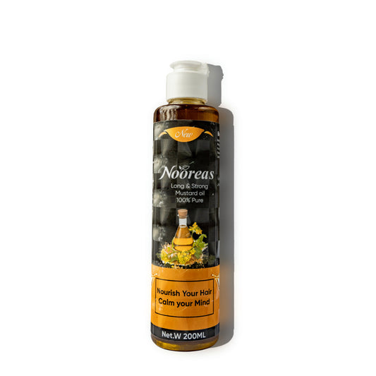 Nooreas long & strong Mustard oil 100% pure