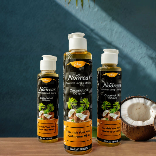 Nooreas long & strong coconut oil 100% pure