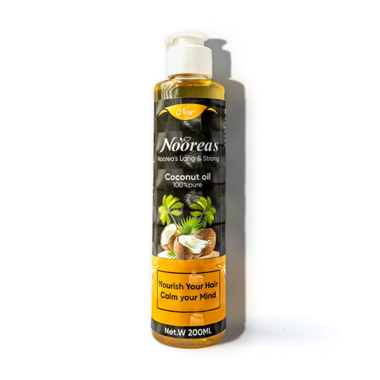 Nooreas long & strong coconut oil 100% pure